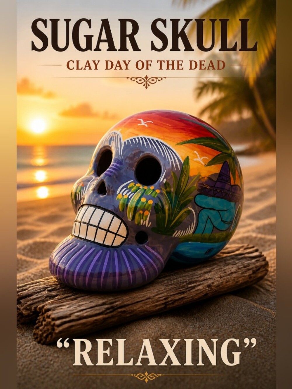 𝐒𝐮𝐠𝐚𝐫 𝐒𝐤𝐮𝐥𝐥 𝐂𝐥𝐚𝐲 𝐃𝐚𝐲 𝐎𝐟 𝐓𝐡𝐞 𝐃𝐞𝐚𝐝 "𝐑𝐄𝐋𝐀𝐗𝐈𝐍𝐆"